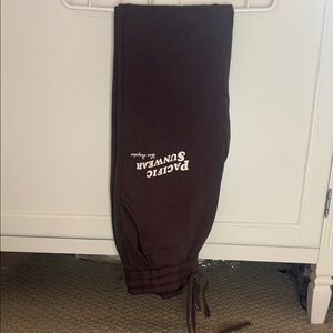 Pacific Sunwear Men’s Dark Brown Joggers